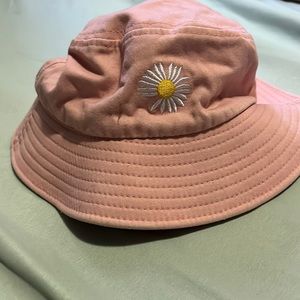 Daisy Pink Bucket Hat